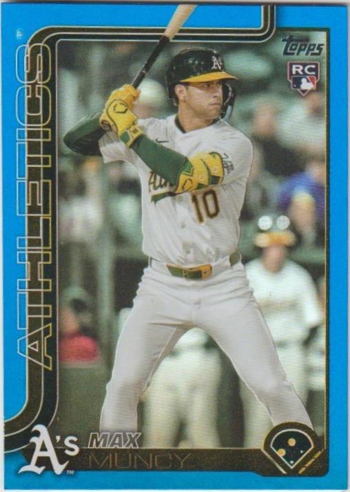 Max Muncy [Blue Rainbow Foil] #US250