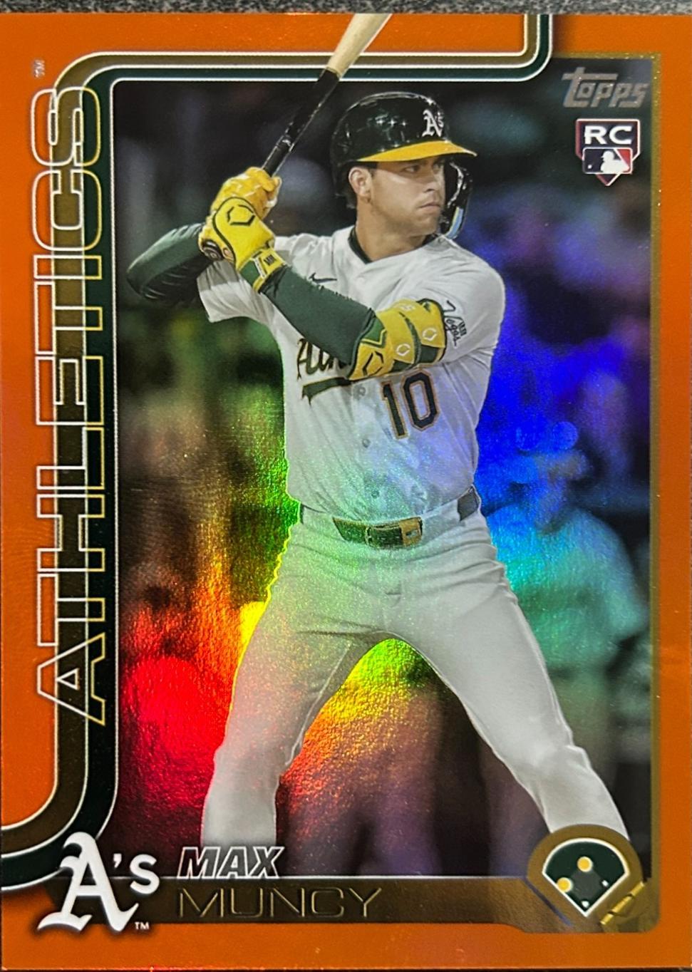 Max Muncy [Orange Diamante Foil] #US250