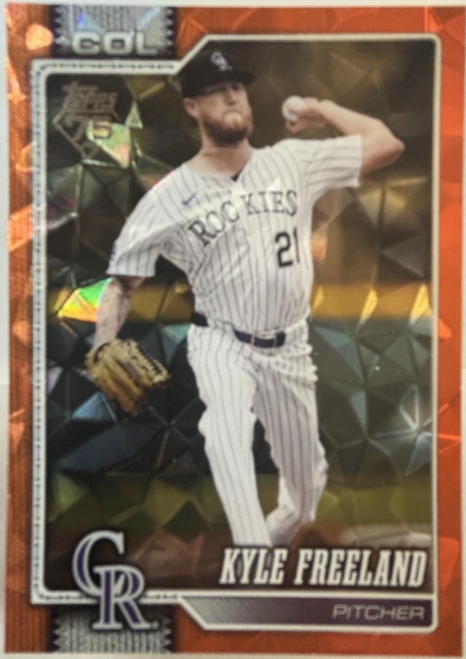 Kyle Freeland [Orange Diamante] #106