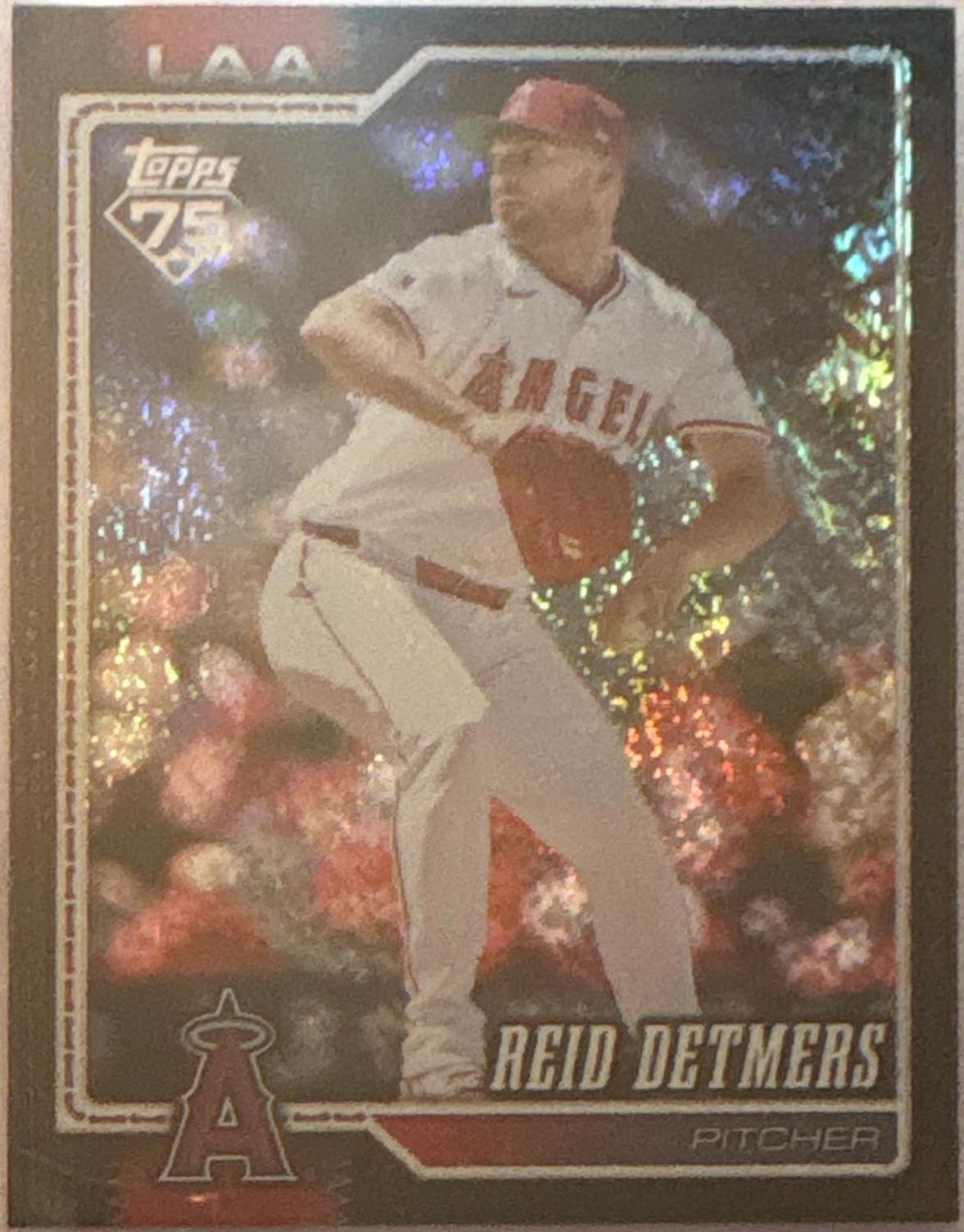 Reid Detmers [Black Sandglitter] #271