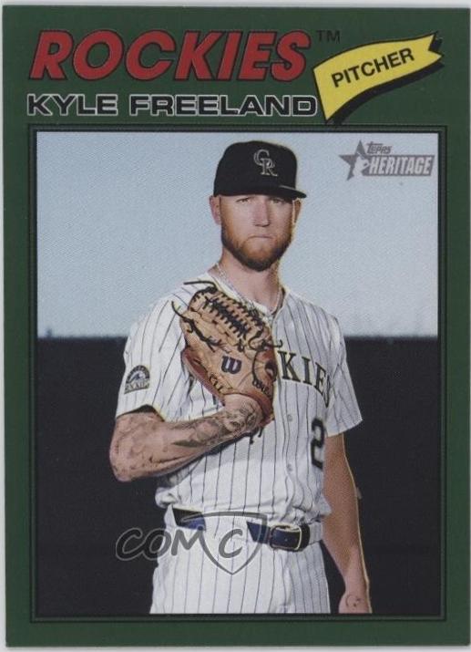 Kyle Freeland [Dark Green Bordered] #92