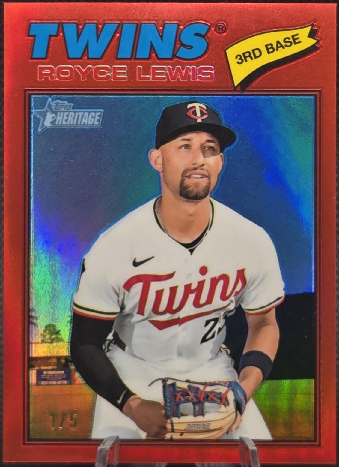 Royce Lewis [Red Bordered Chrome] #85