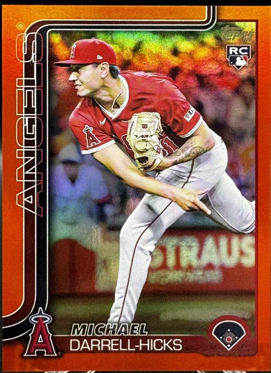 Michael Darrell-Hicks [Orange Diamante Foil] #US319