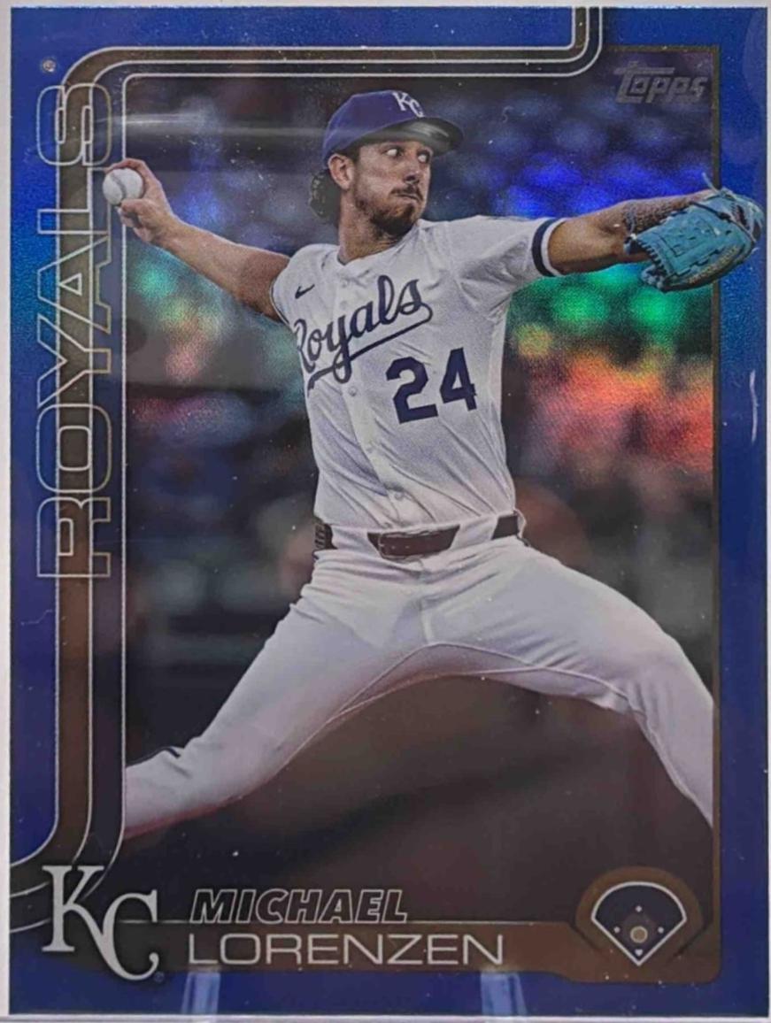 Michael Lorenzen [Blue Rainbow Foil] #US222