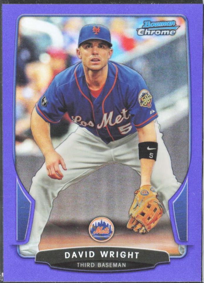 David Wright [Purple Refractor] #173