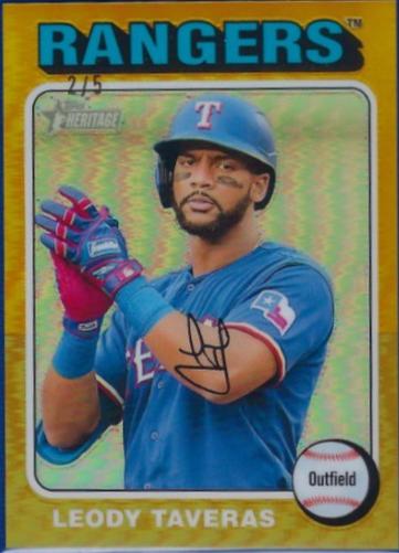 Leody Taveras [Gold Chrome] #407
