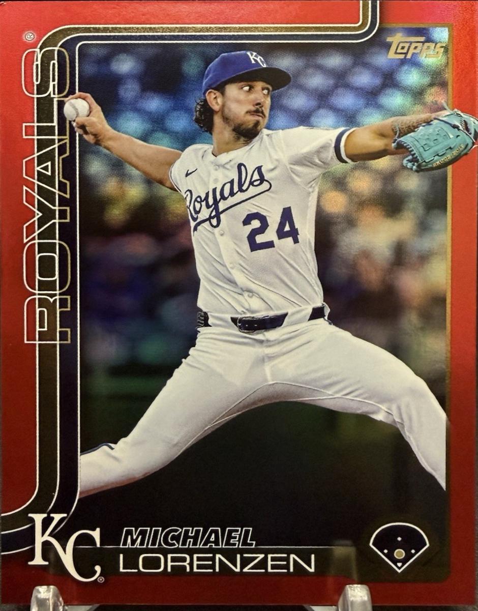Michael Lorenzen [Red Diamante Foil] #US222