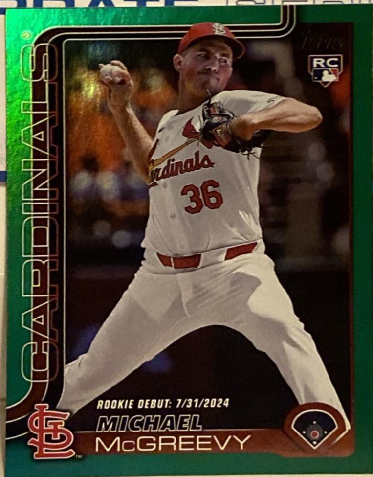 Michael McGreevy [Green Rainbow Foil] #US60