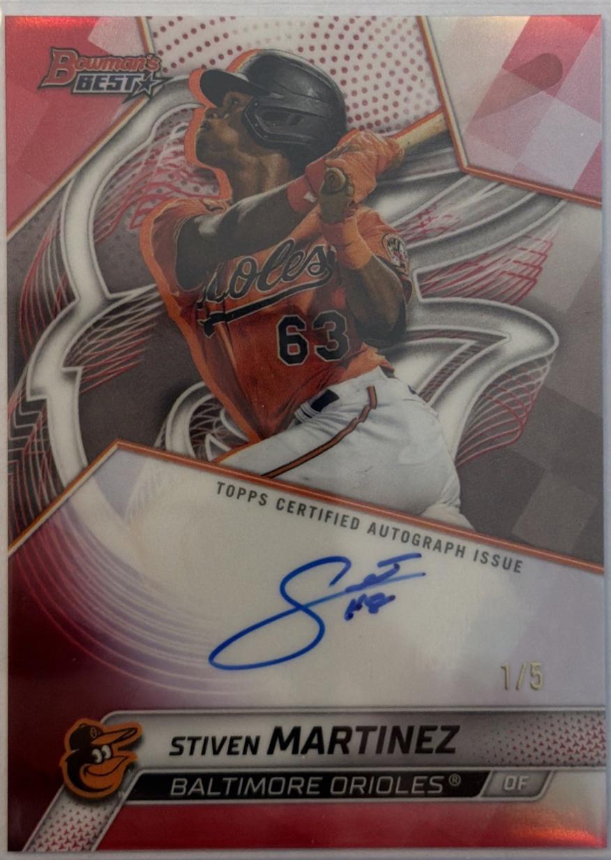 Stiven Martinez [Red Refractor] #B25-SMA