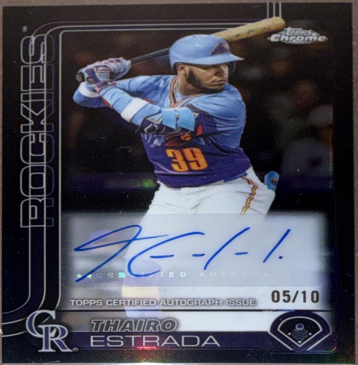 Thairo Estrada [Black Refractor] #AC-TE