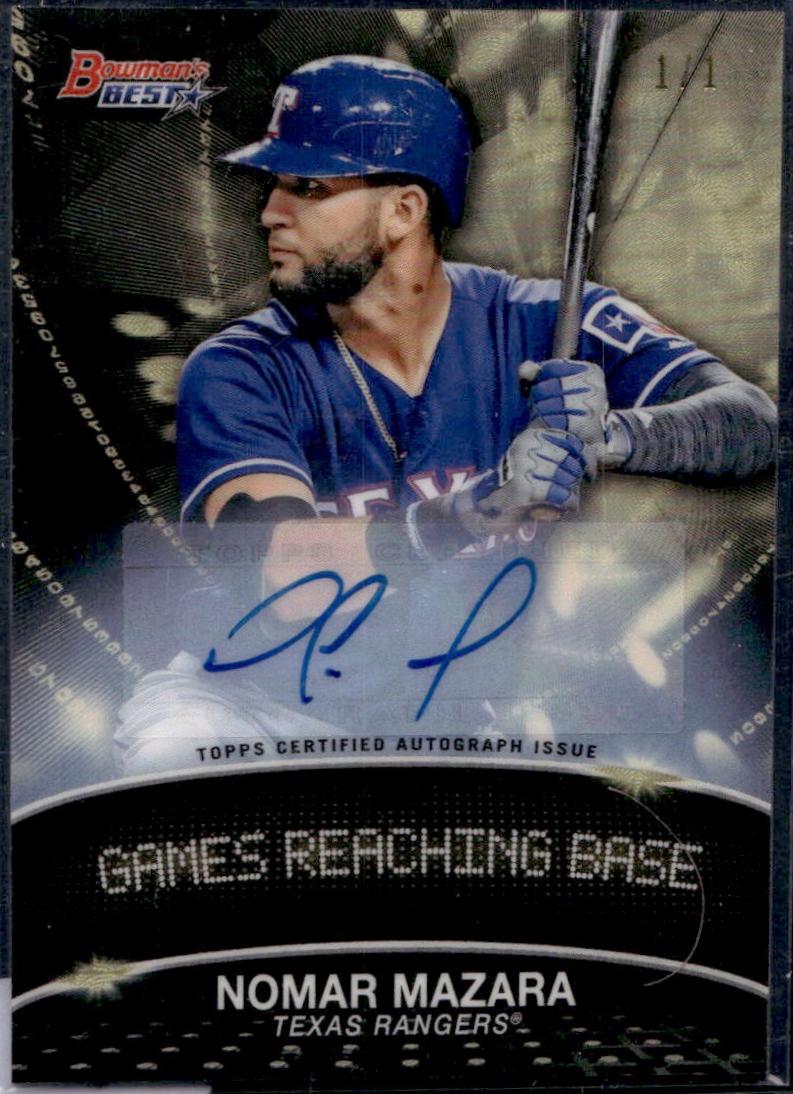 Nomar Mazara [Autograph] #SL-NM
