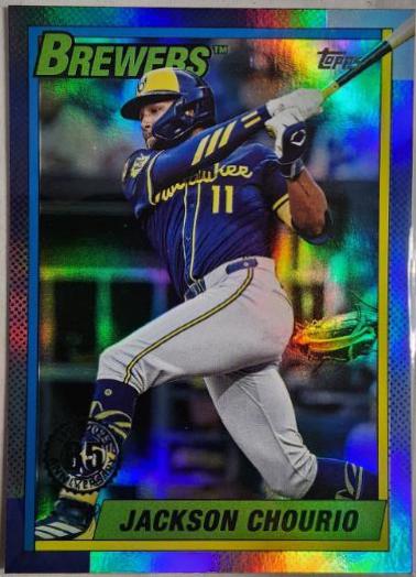 Jackson Chourio [Blue Foil] #U90-8
