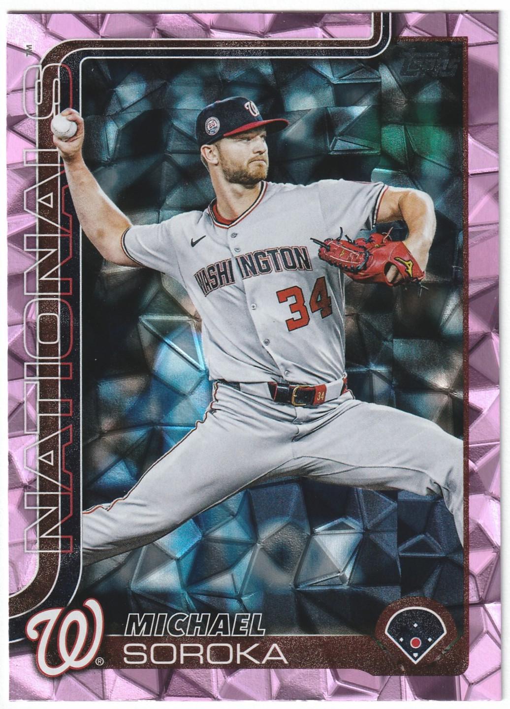 Michael Soroka [Pink Diamante Foil] #US347
