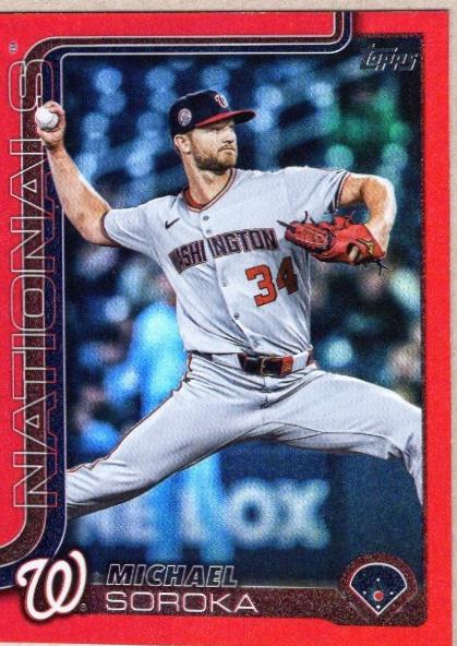 Michael Soroka [Red Rainbow Foil] #US347