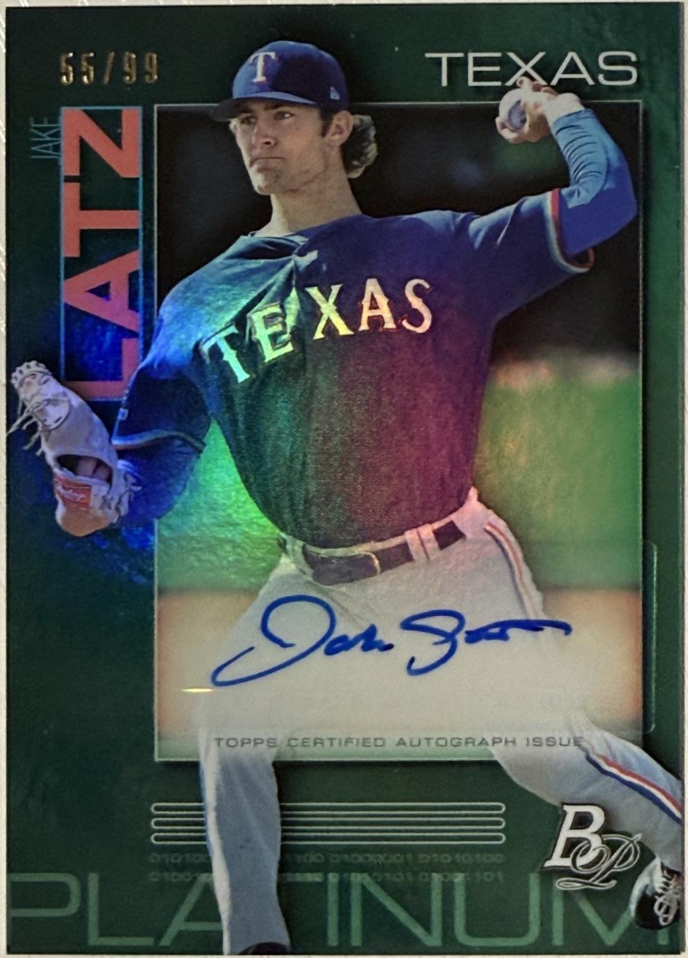 Jake Latz [Autograph Green] #TOP-78