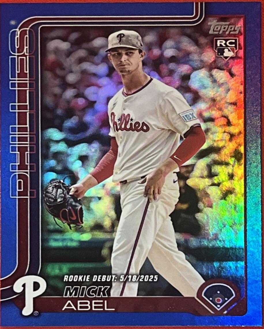 Mick Abel [Blue Rainbow Foil] #US270