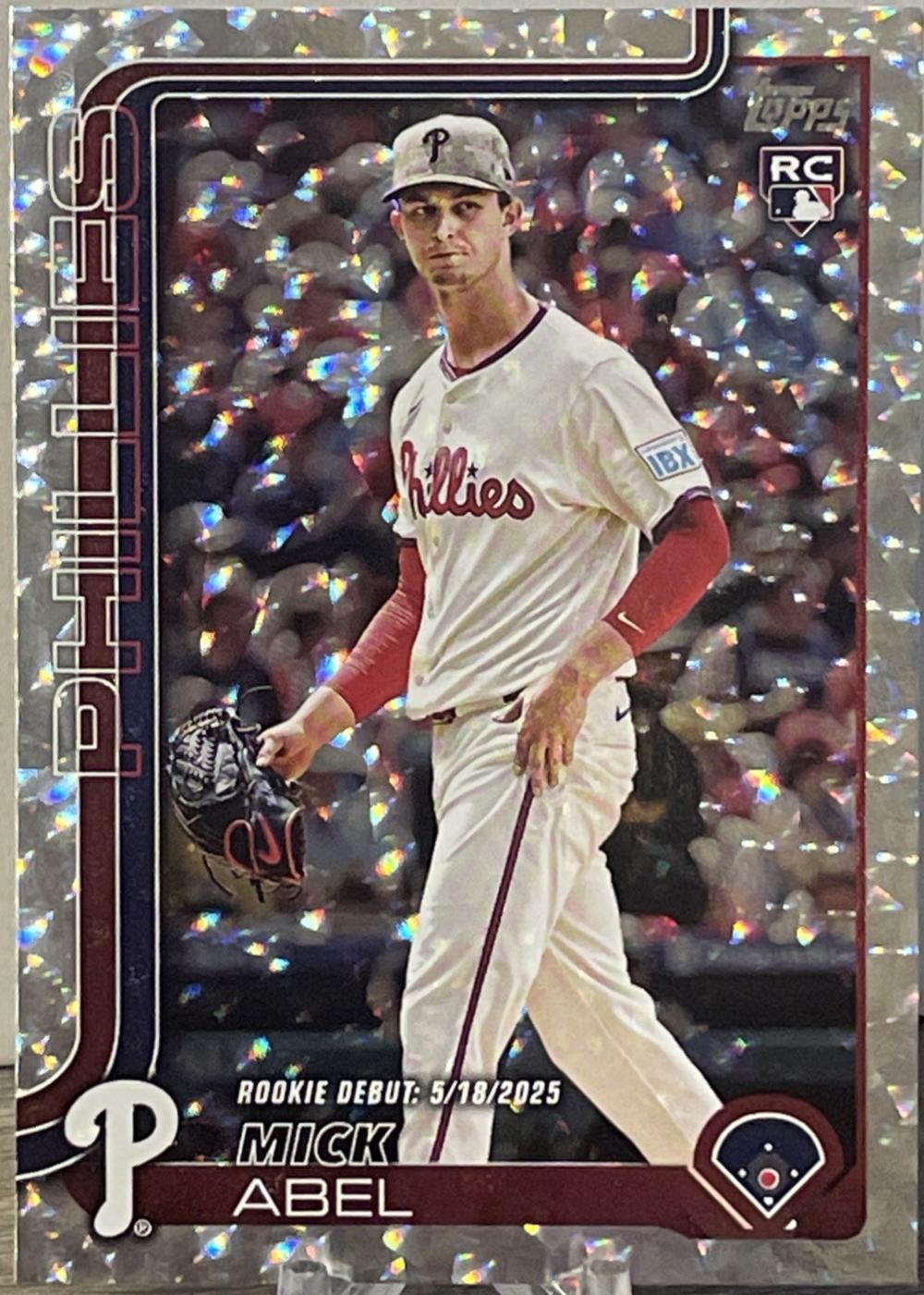 Mick Abel [Silver Crackle Foil] #US270