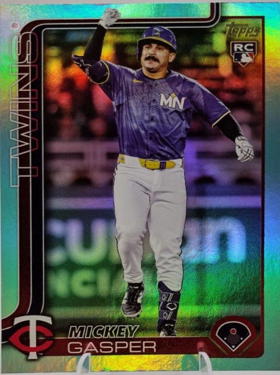 Mickey Gasper [Aqua Rainbow Foil] #US291