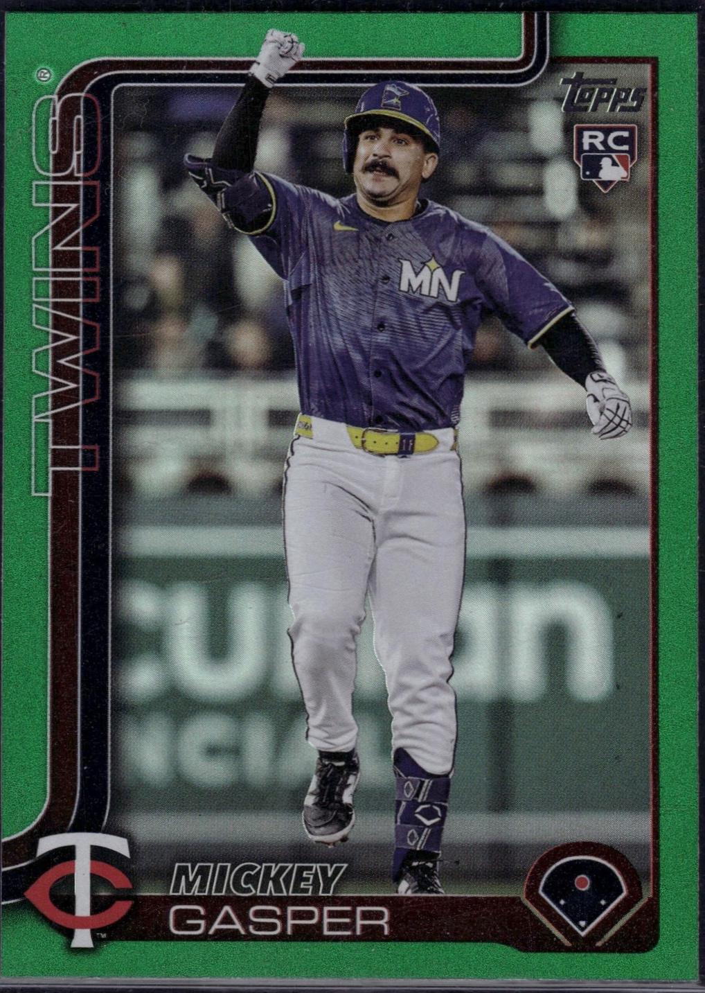 Mickey Gasper [Holo Green Foil] #US291