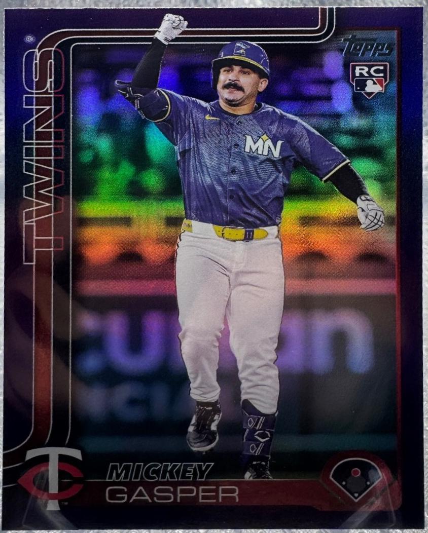 Mickey Gasper [Purple Rainbow Foil] #US291