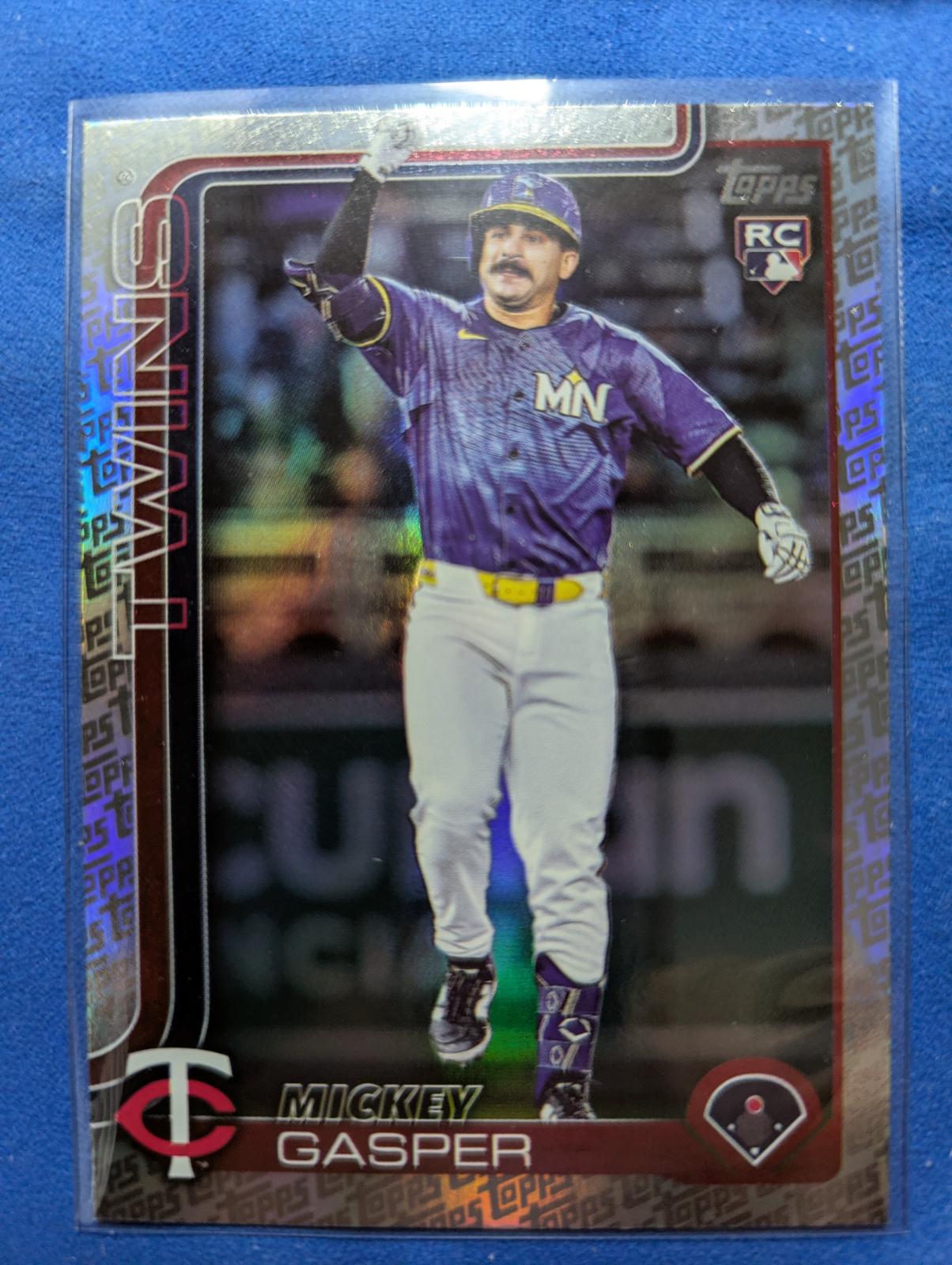 Mickey Gasper [Topps Logo Foil] #US291
