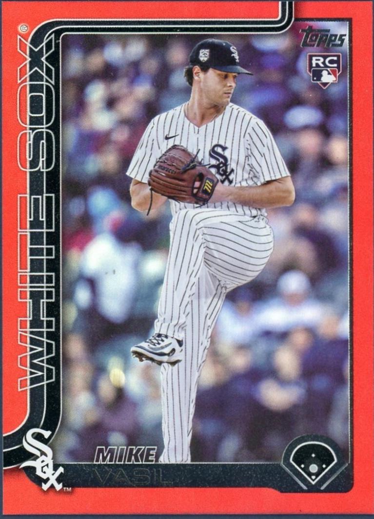 Mike Vasil [Red Rainbow Foil] #US219