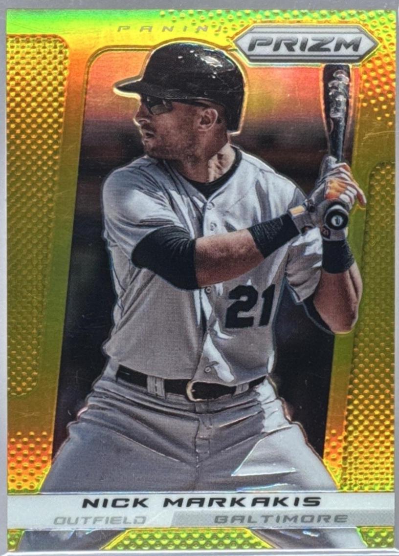 Nick Markakis [Gold Prizm] #132