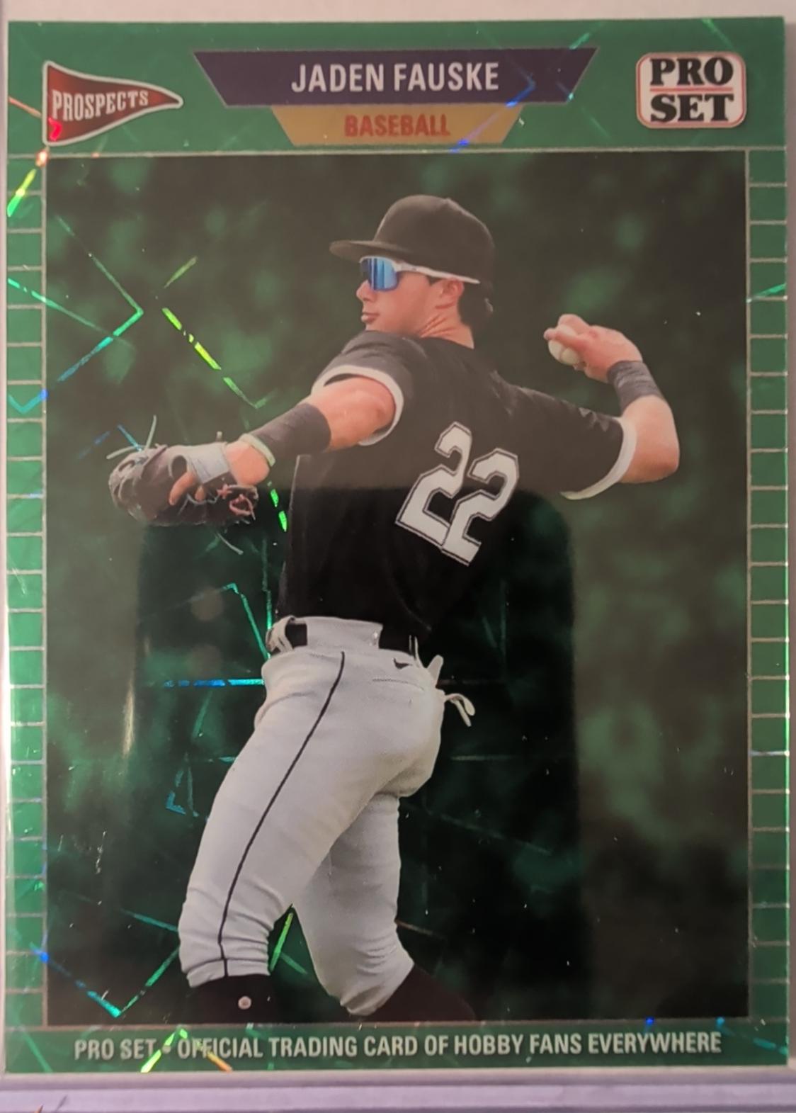 Jaden Fauske [Prismatic Green] #85