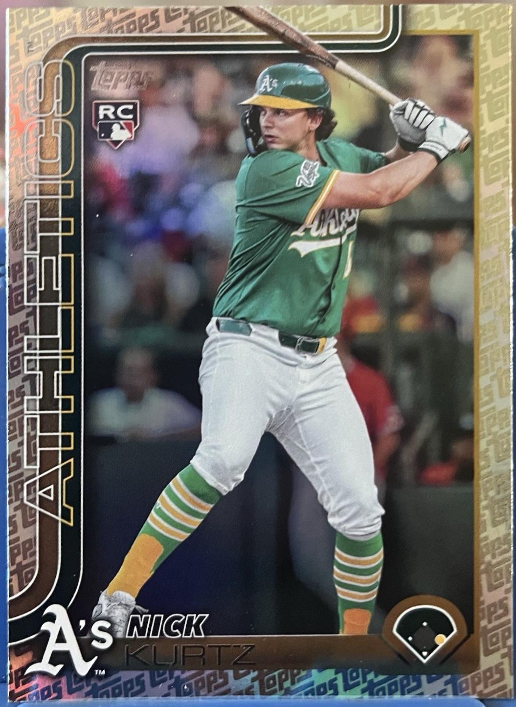 Nick Kurtz [Topps Logo Foil] #US197