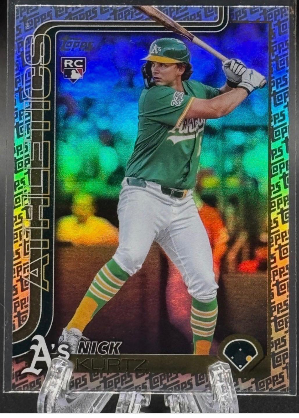 Nick Kurtz [Topps Logo Foil] #US201