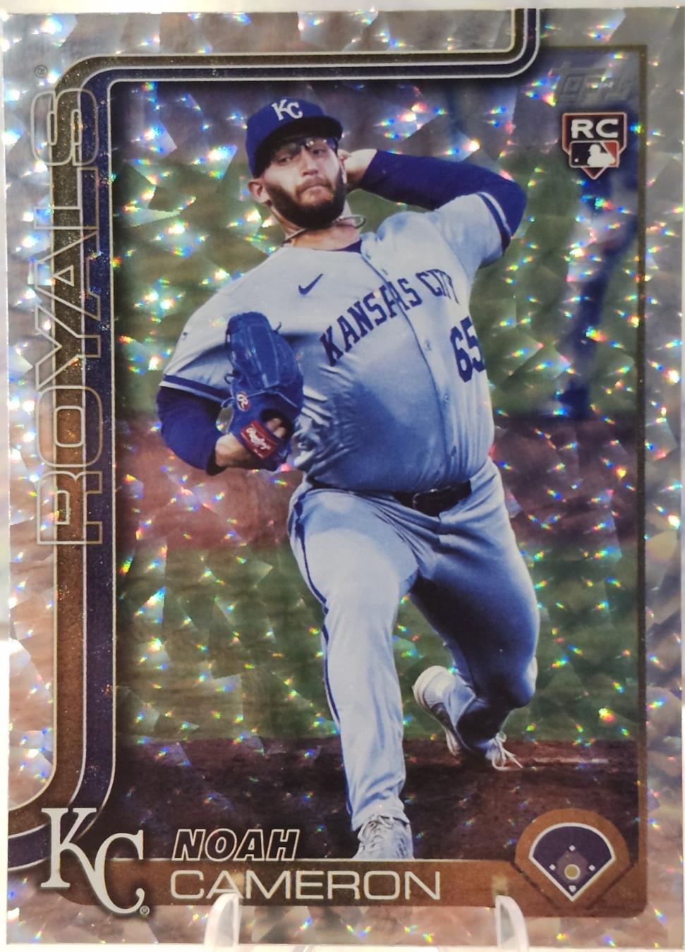 Noah Cameron [Silver Crackle Foil] #US65
