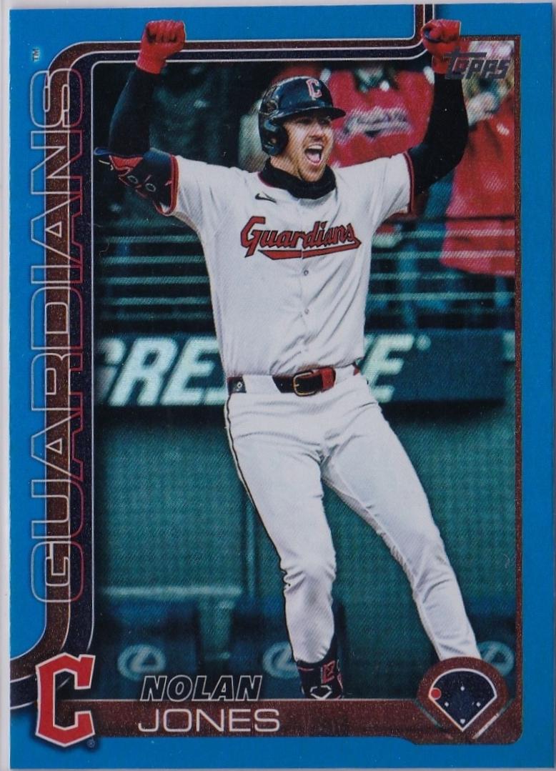 Nolan Jones [Blue Rainbow Foil] #US341