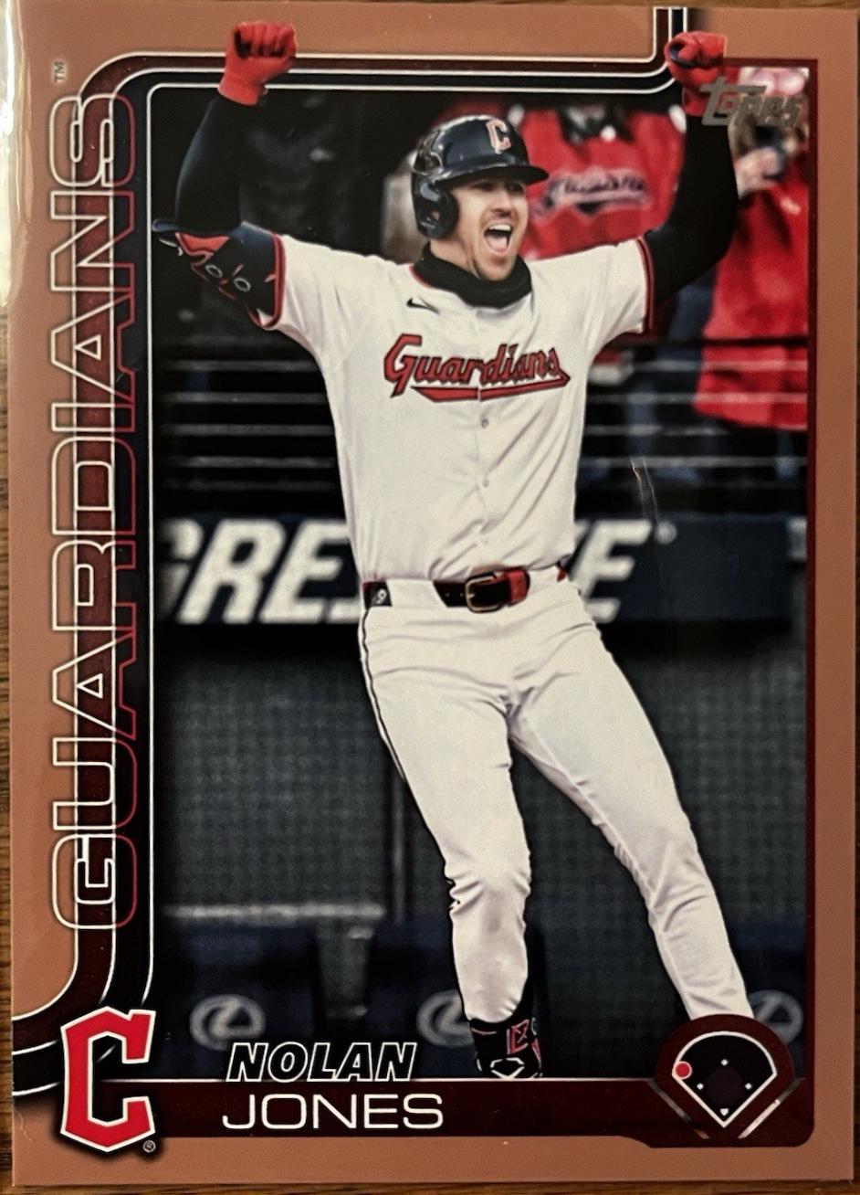Nolan Jones [Gold Border] #US341