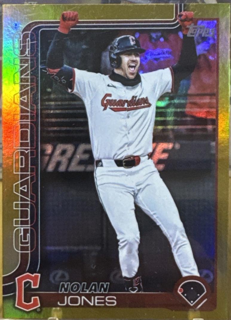 Nolan Jones [Gold Rainbow Foil] #US341