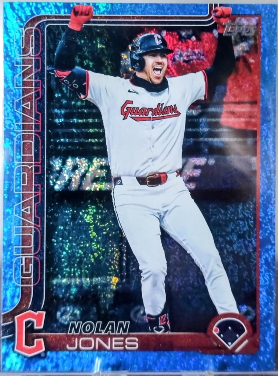 Nolan Jones [Holo Blue Foil] #US341