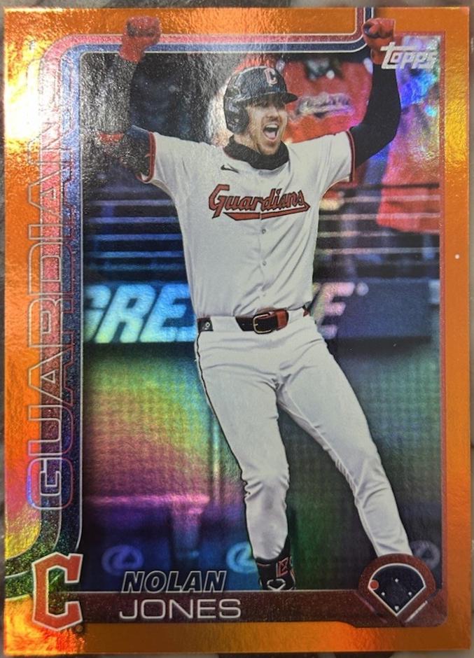 Nolan Jones [Orange Diamante Foil] #US341
