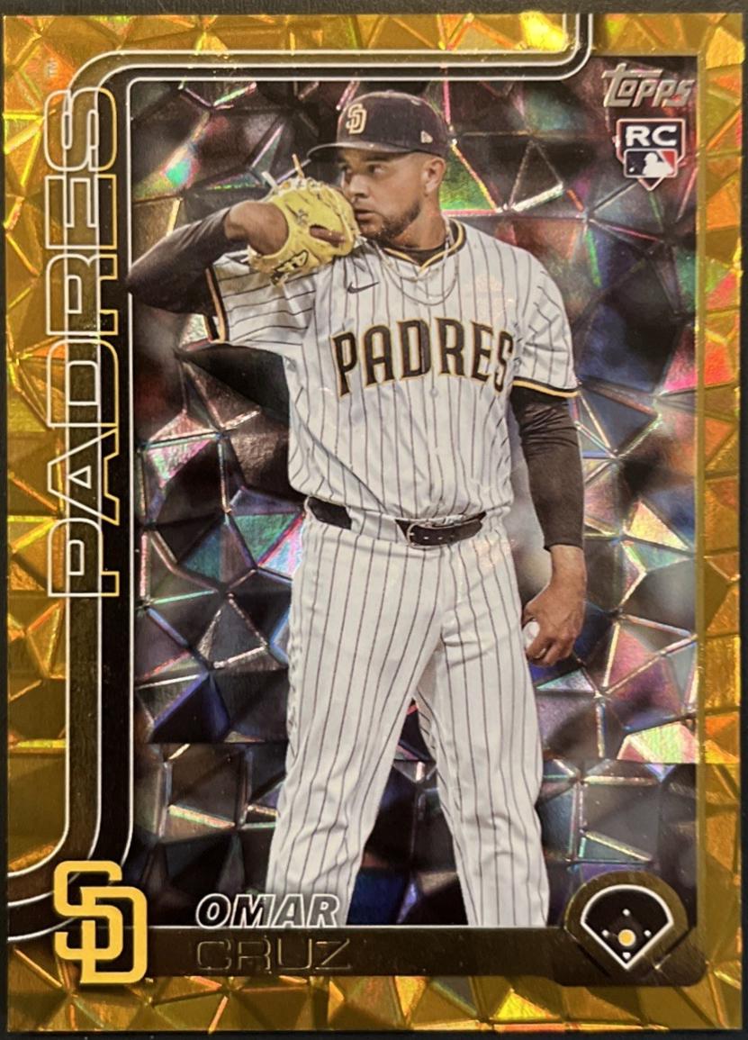 Omar Cruz [Gold Diamante Foil] #US90