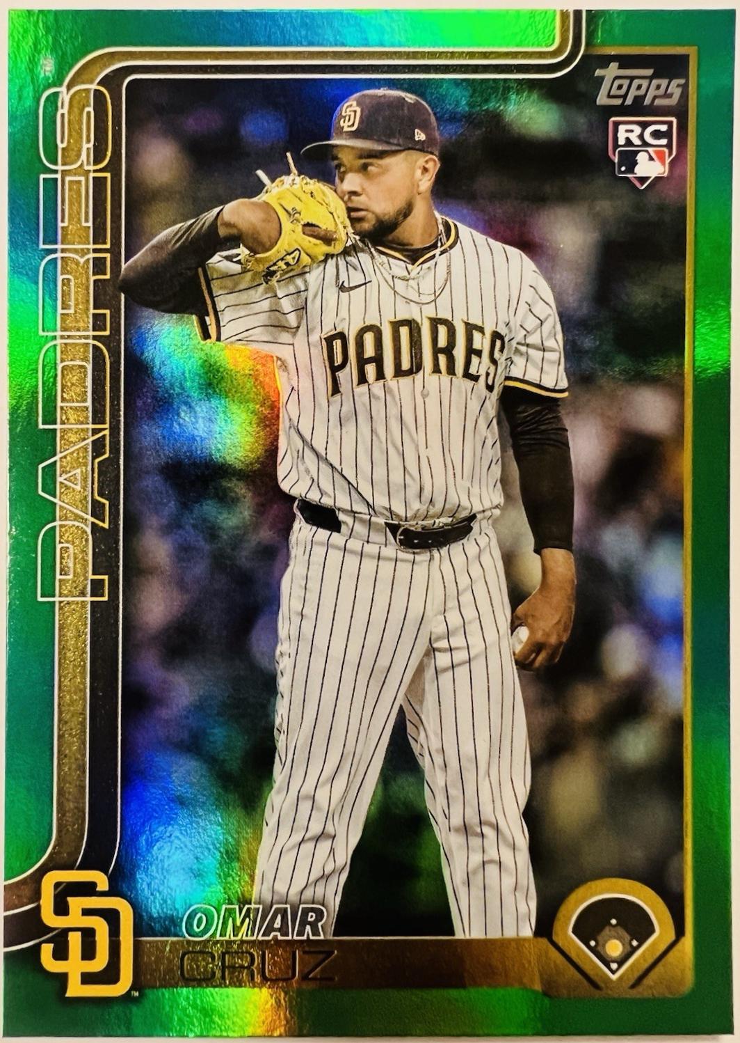 Omar Cruz [Green Rainbow Foil] #US90