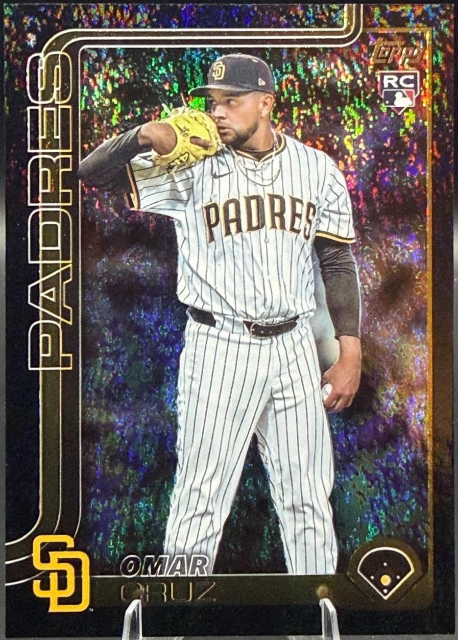 Omar Cruz [Holo Black Foil] #US90