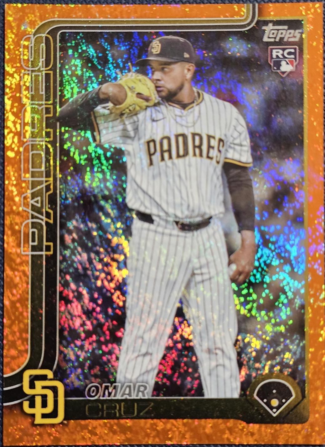 Omar Cruz [Holo Orange Foil] #US90