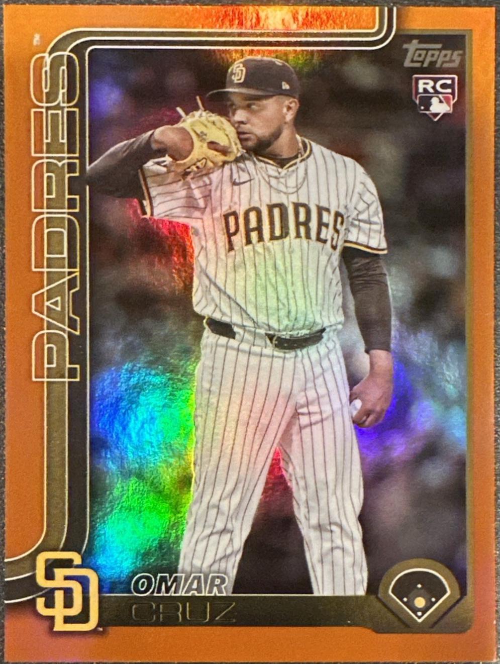 Omar Cruz [Orange Diamante Foil] #US90