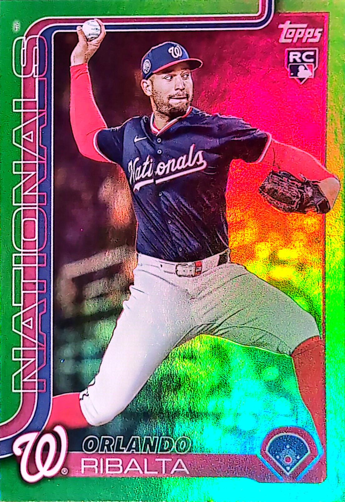 Orlando Ribalta [Green Rainbow Foil] #US203