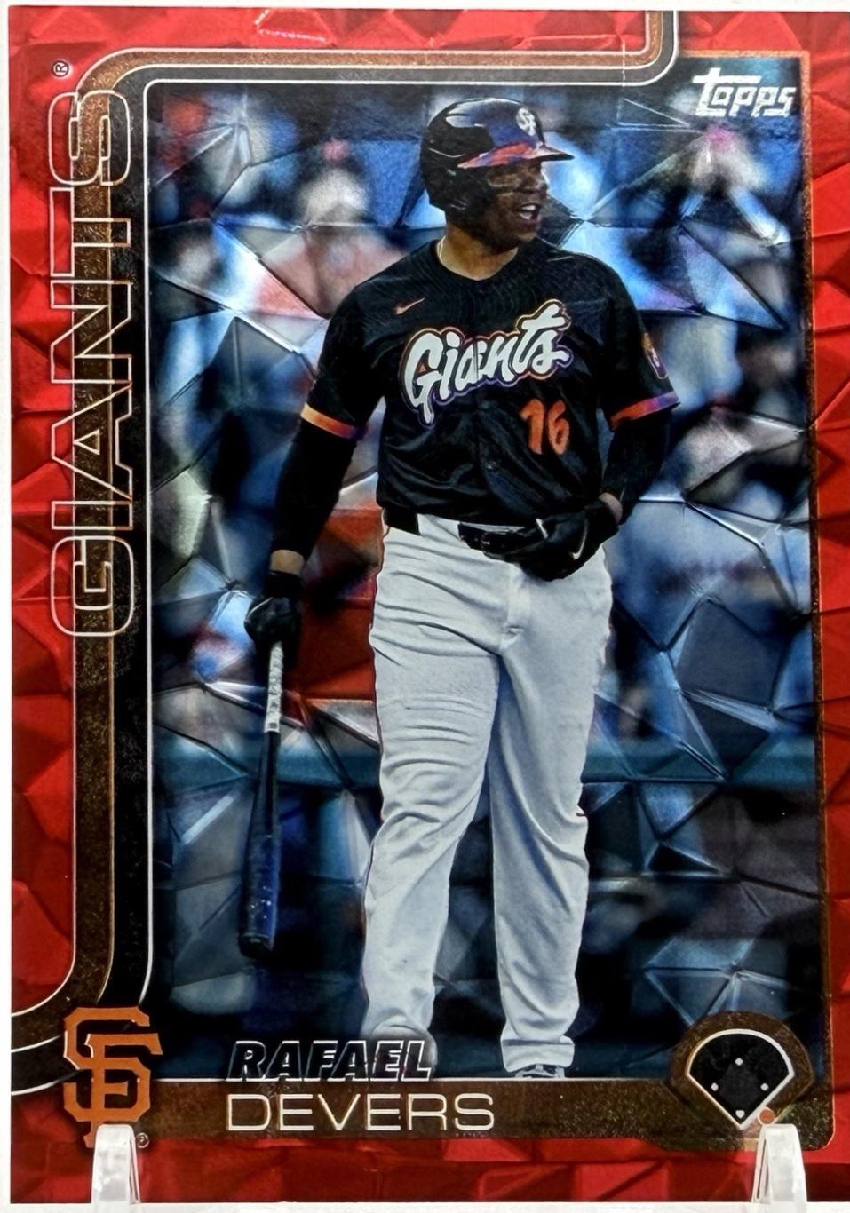 Rafael Devers [Red Diamante Foil] #US300