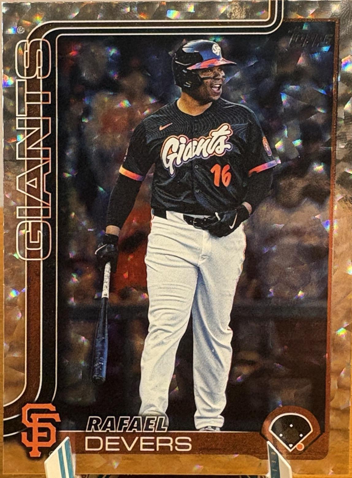 Rafael Devers [Silver Crackle Foil] #US300
