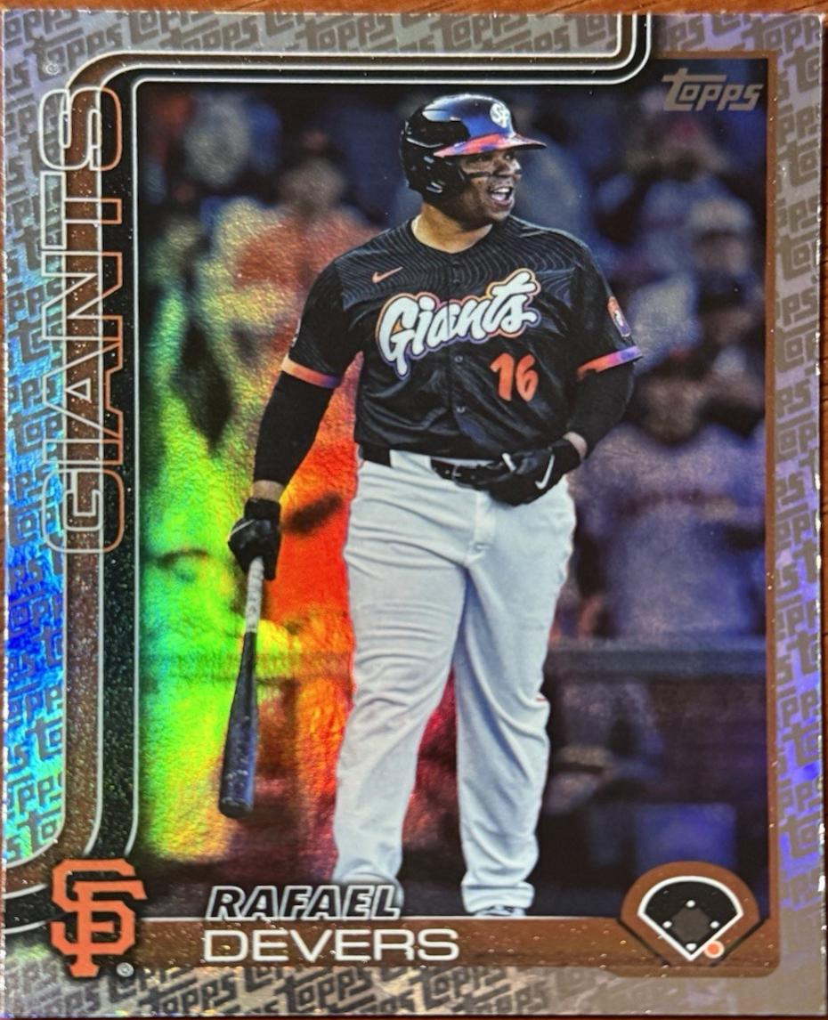 Rafael Devers [Topps Logo Foil] #US300