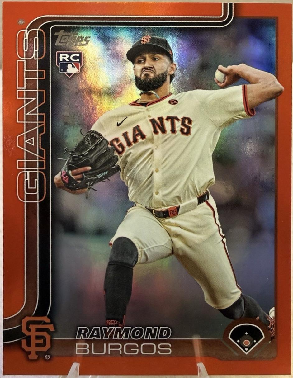 Raymond Burgos [Orange Rainbow Foil] #US115