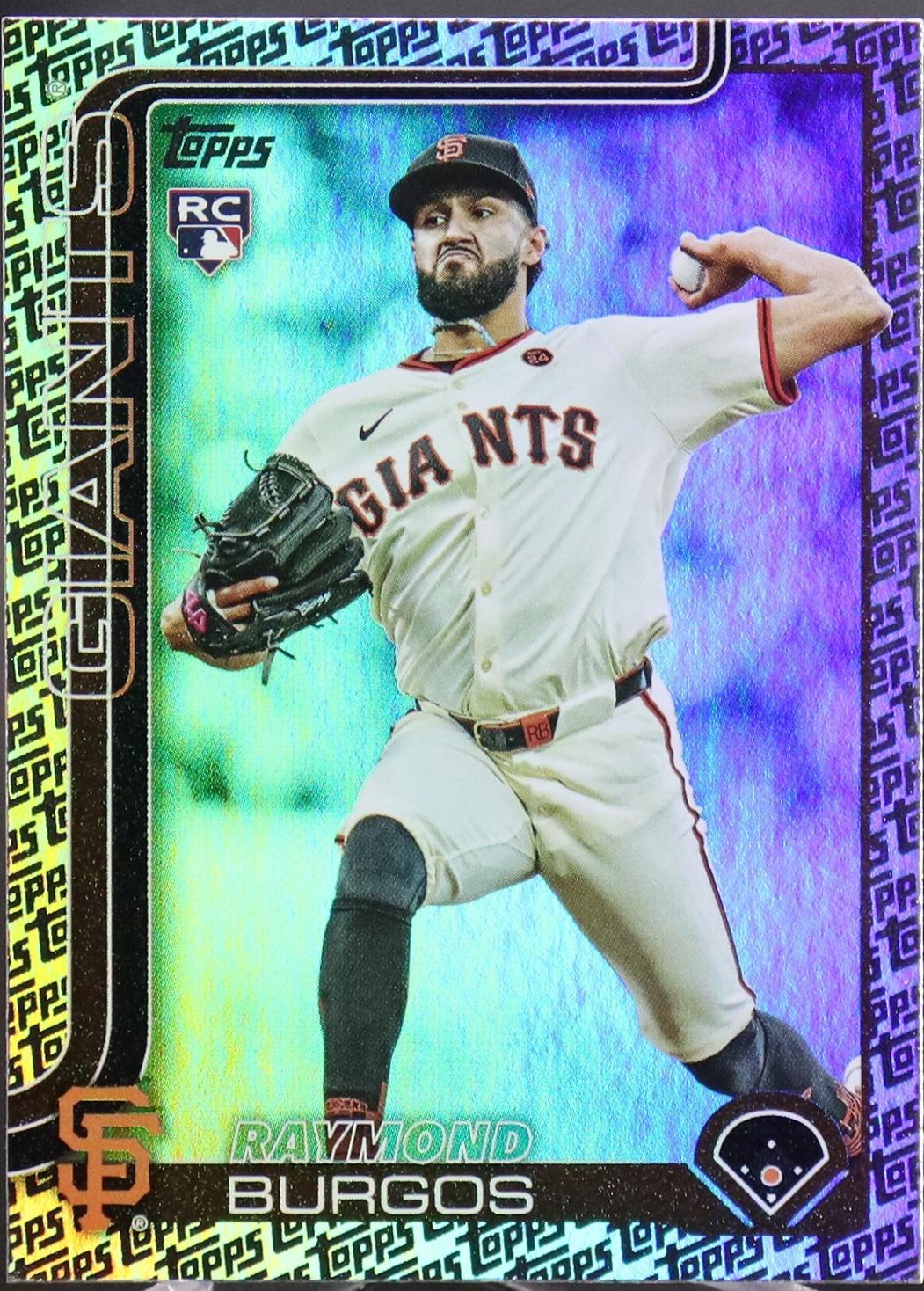 Raymond Burgos [Topps Logo Foil] #US115