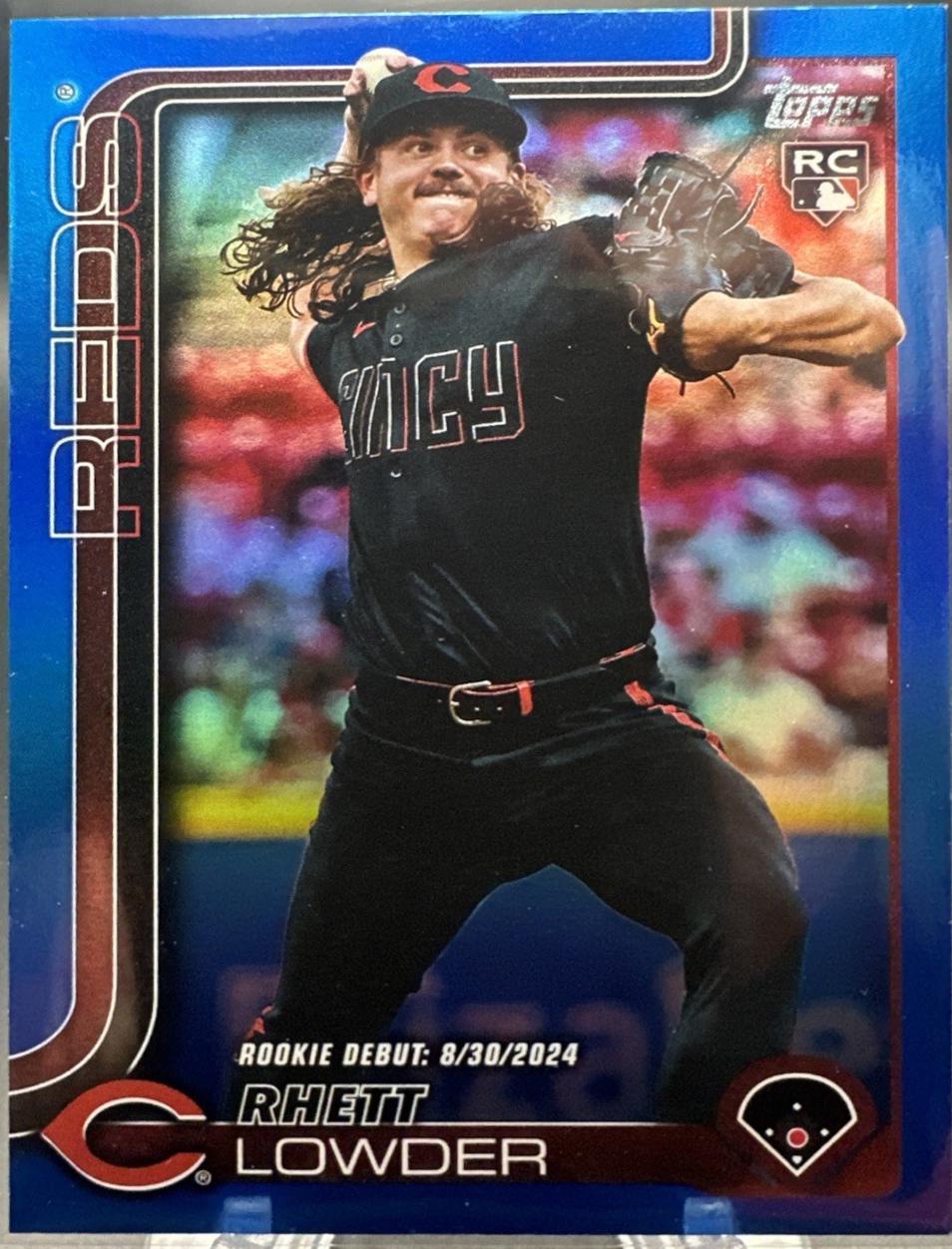 Rhett Lowder [Blue Rainbow Foil] #US318