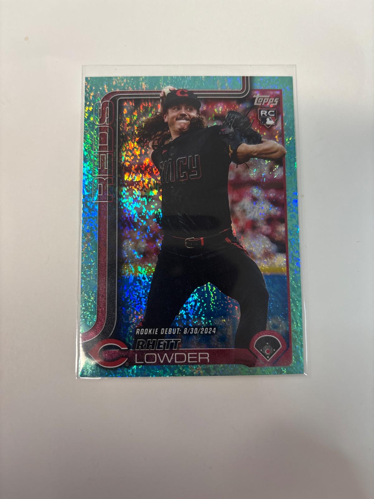 Rhett Lowder [Holo Aqua Foil] #US318
