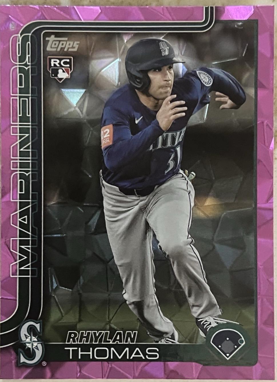 Rhylan Thomas [Pink Diamante Foil] #US196
